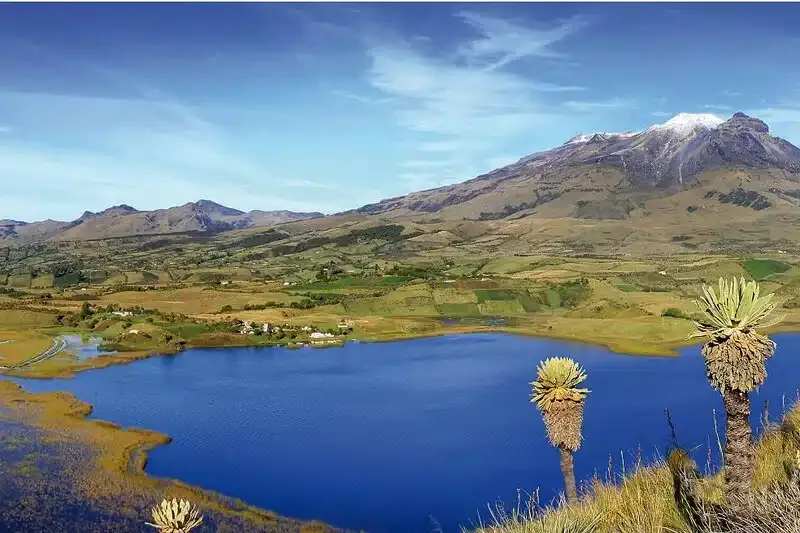 Pesca de trucha en la laguna de Cumbal