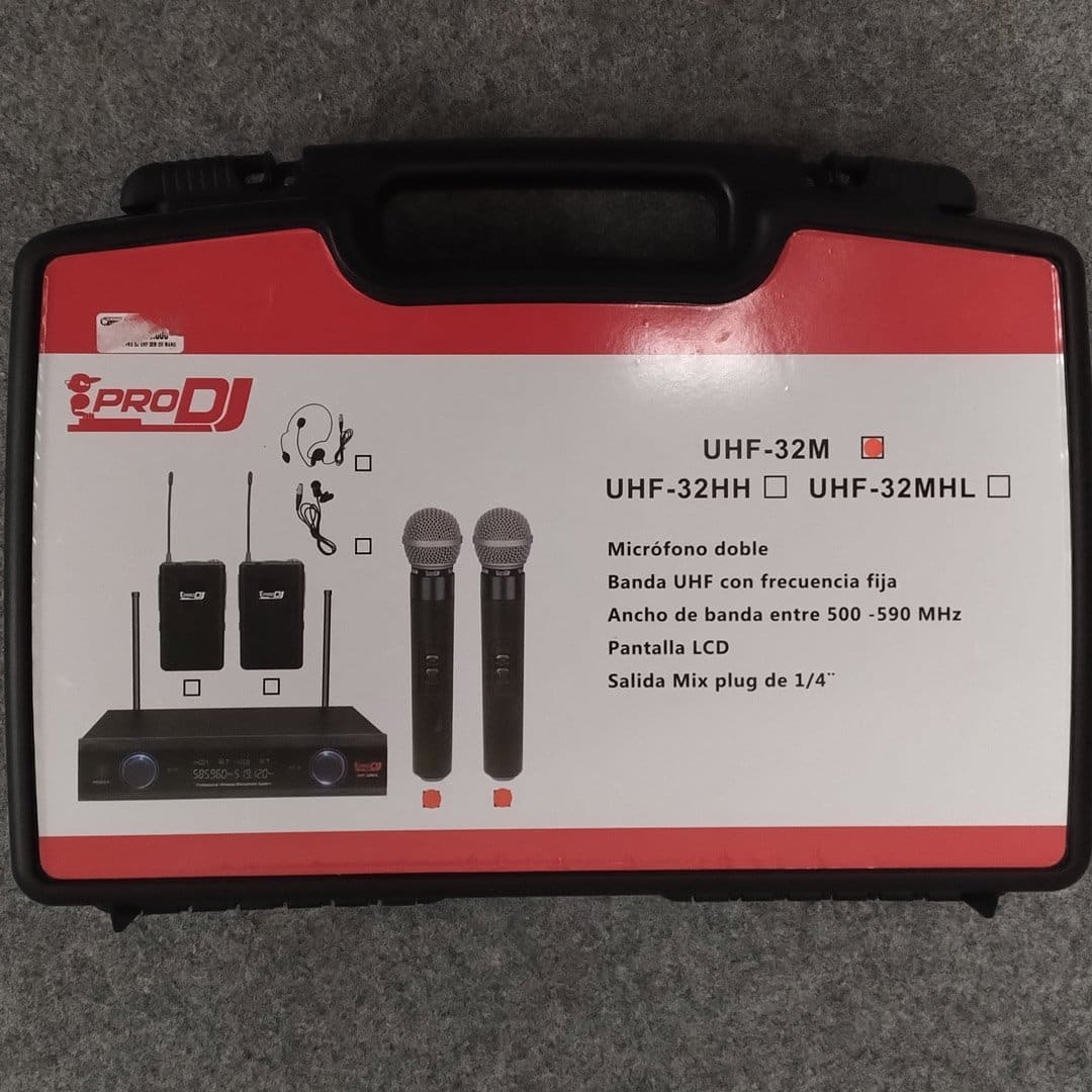 Micrófonos ProDj UHF-32M
